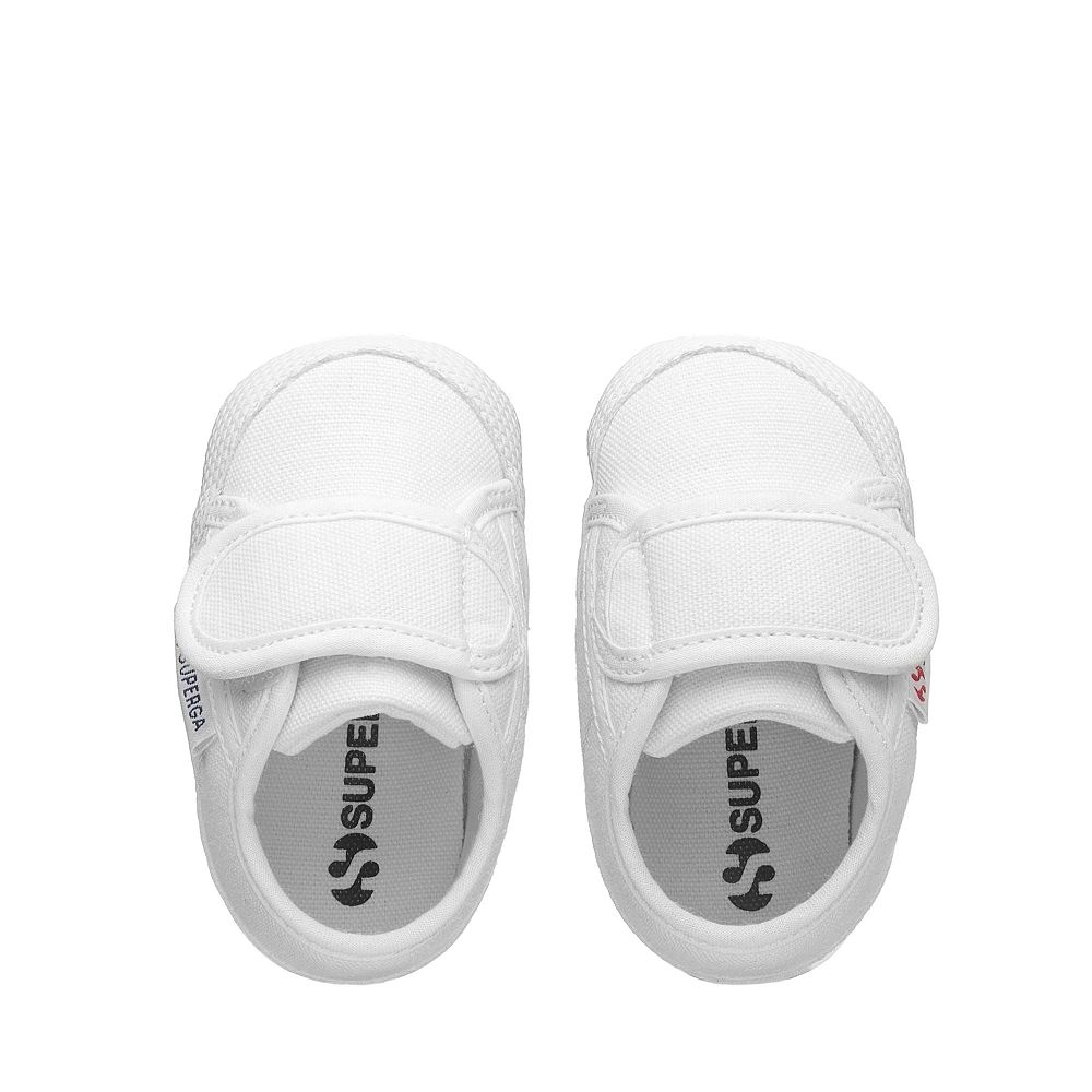 Superga 4006 White Low Top Sneakers - Kids Sneakers USA | US0674931